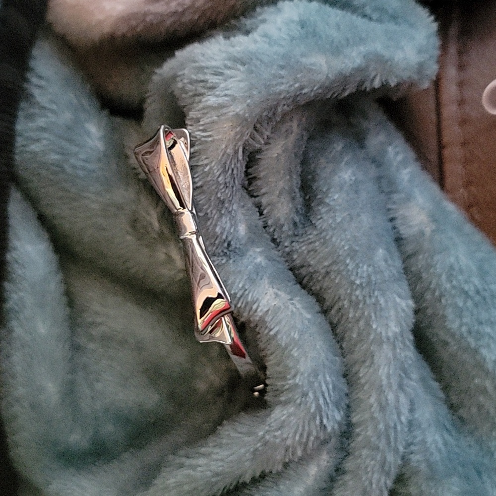 Kate Spade Silver Bow Bracelet